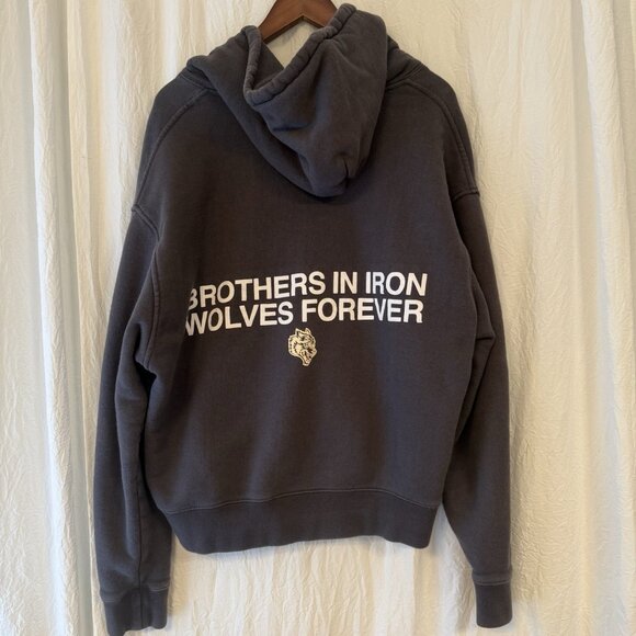 Darc Sport Fitness Brothers In Iron Wolves Forever Hoodie Large 736 of 1000 - Picture 1 of 4